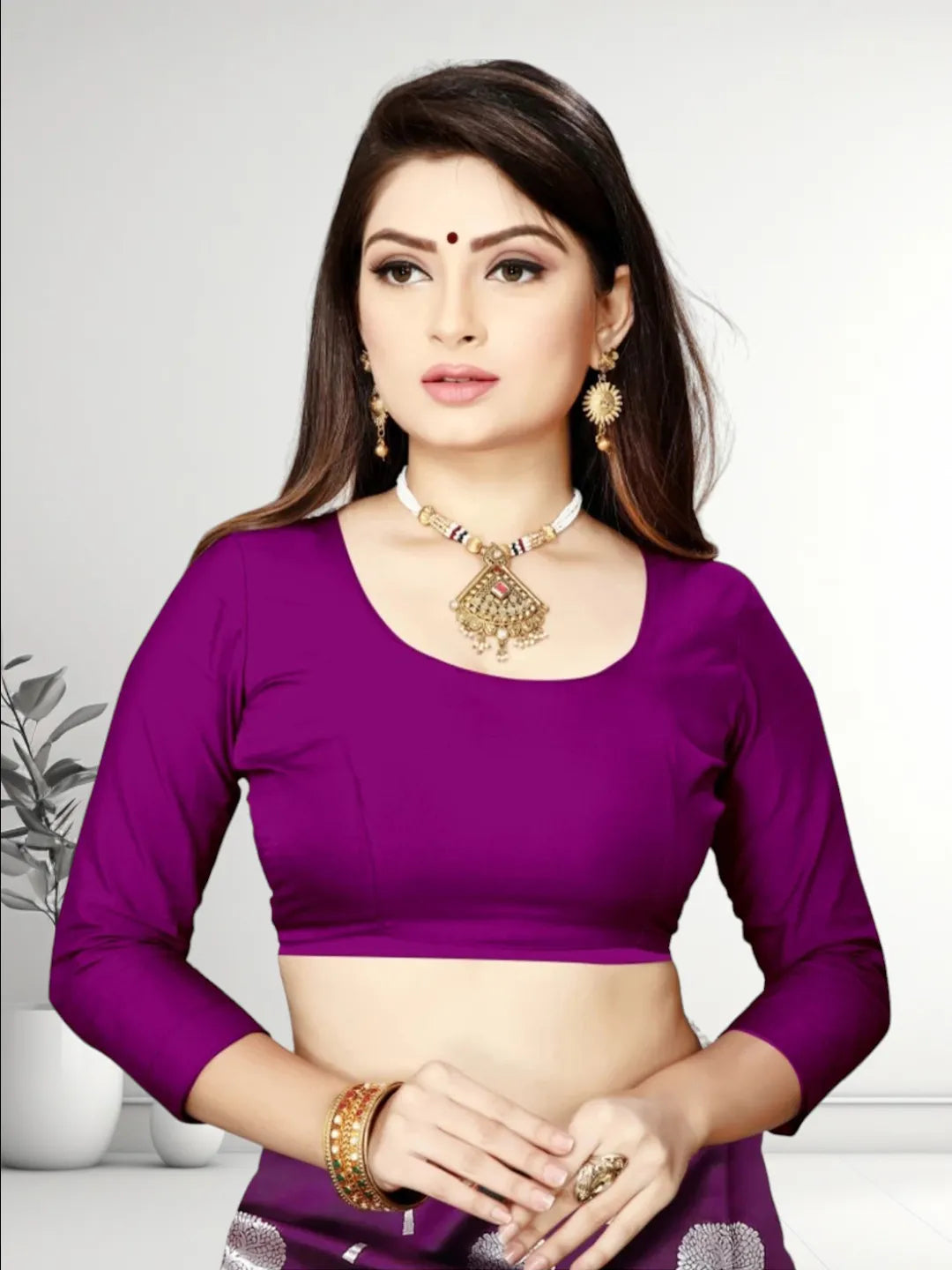 Pionex Banarasi Softy Copper Zari Weaving Brocade Saree