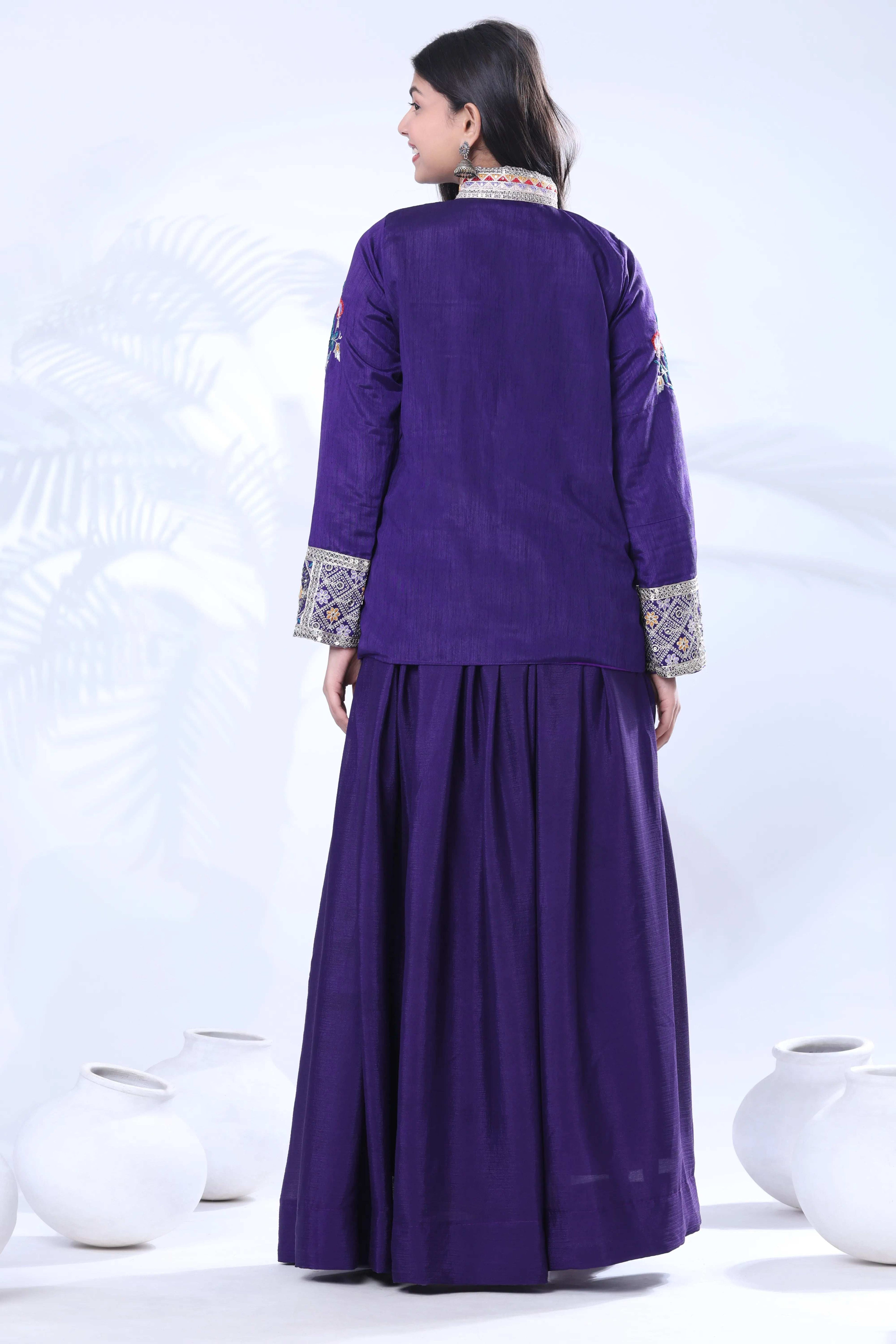 New Designer Party Wear Koti With Bottom Wear