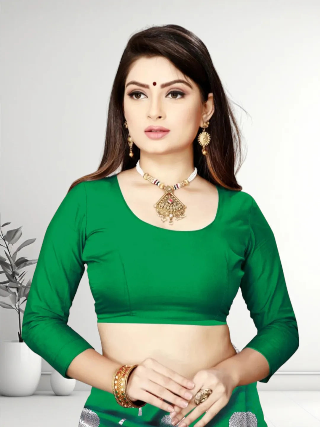 Pionex Banarasi Softy Copper Zari Weaving Brocade Saree