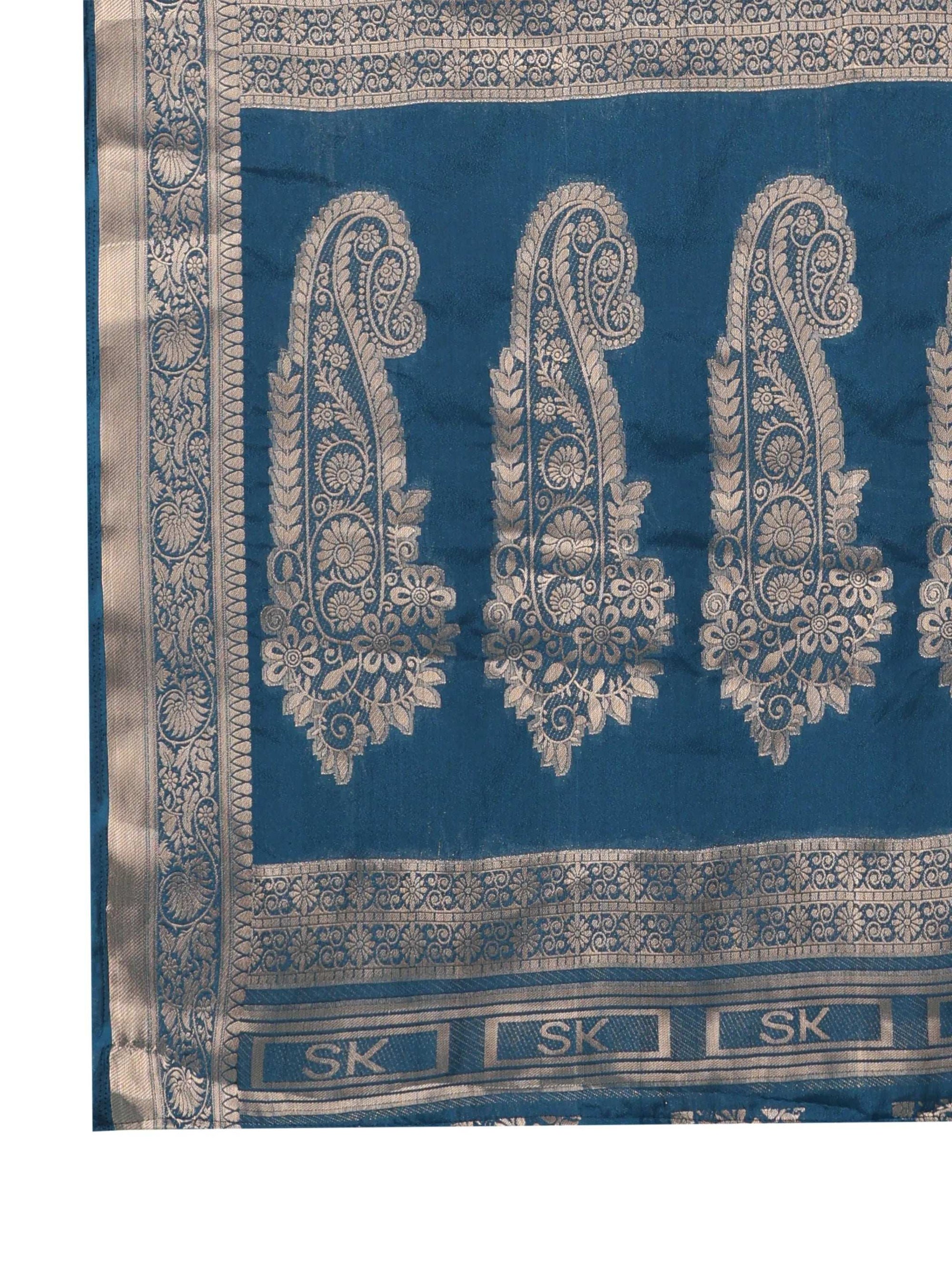 Ready to Wear Pure Banarasi Georgette Saree
