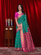 Ready to Wear Jacquard Pure Silk Saree
