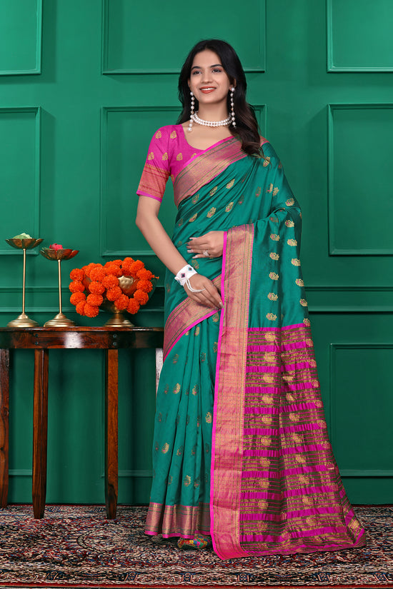 Ready to Wear Jacquard Pure Silk Saree