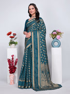 Banarasi Georgette Siroski Work Saree