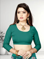 Pionex Banarasi Softy Copper Zari Weaving Brocade Saree