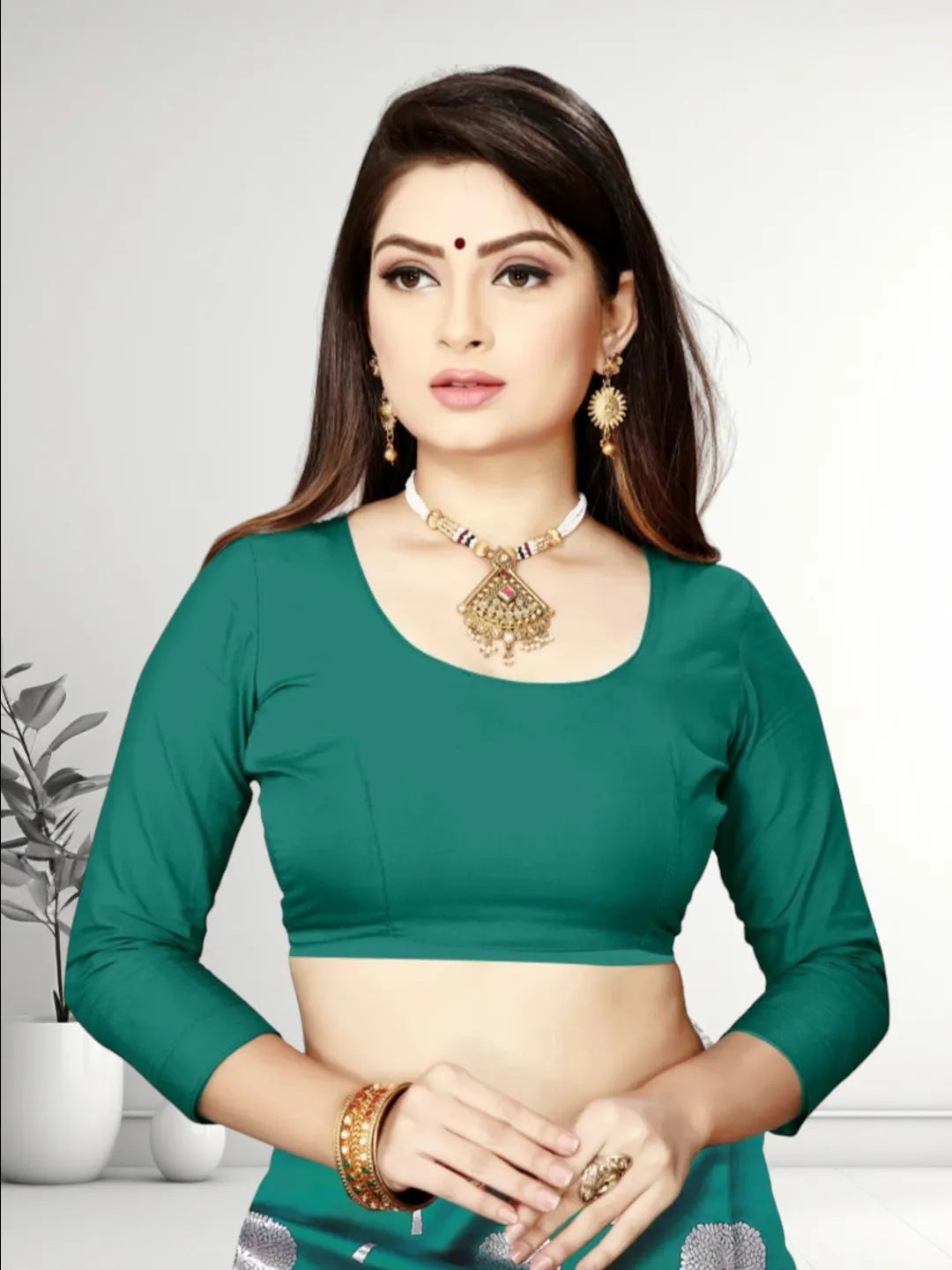 Pionex Banarasi Softy Copper Zari Weaving Brocade Saree