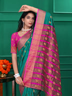 Ready to Wear Jacquard Pure Silk Saree