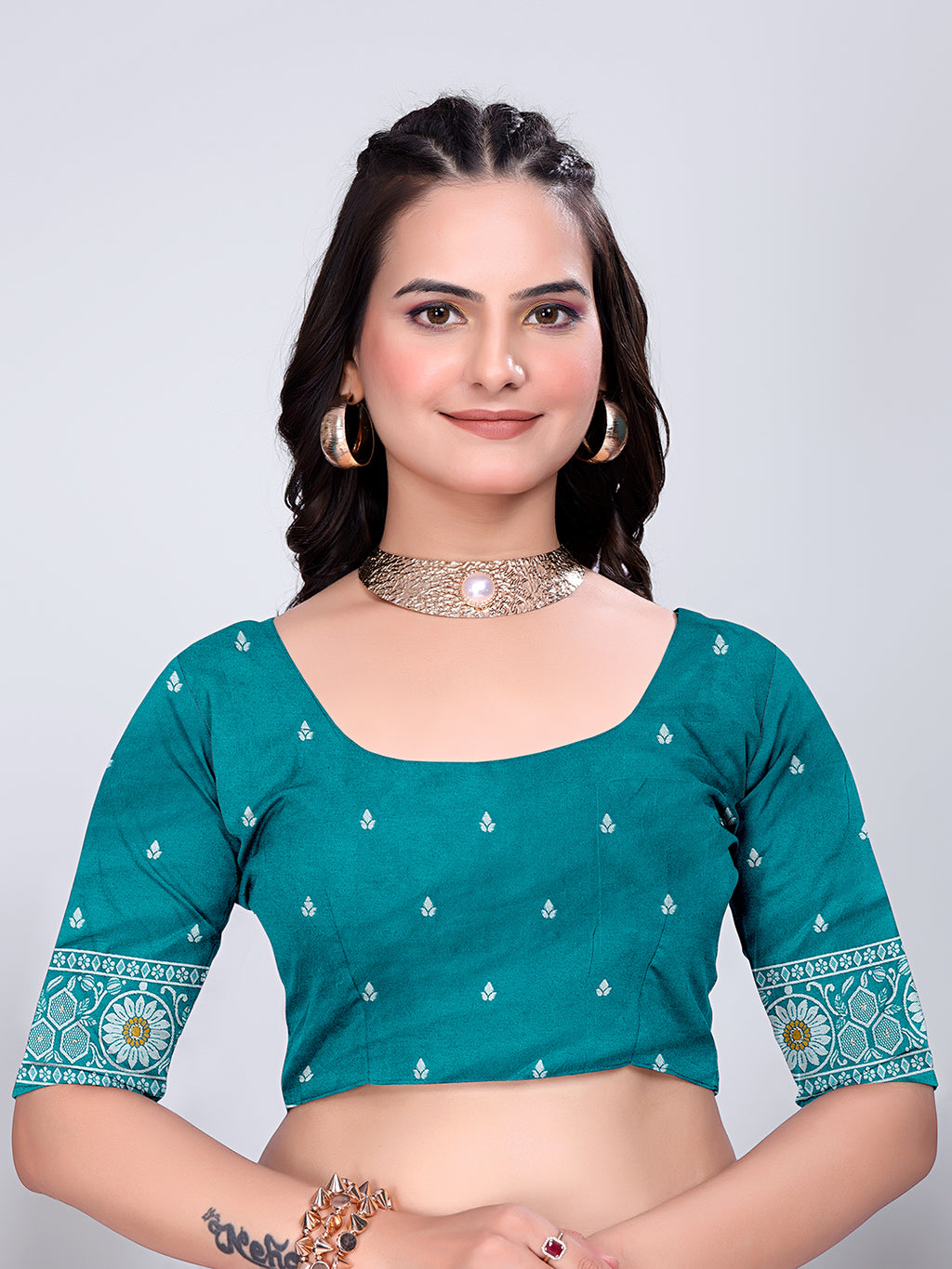 Patola Silk Saree with Traditional Pallu and Tassel Border