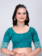 Patola Silk Saree with Traditional Pallu and Tassel Border