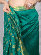 Ready to Wear Woven Banarasi Jacquard Pure Silk Saree
