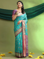 Woven Banarasi Patola Jacquard Pure Silk Saree