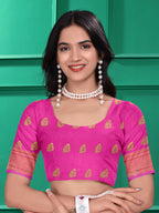 Ready to Wear Jacquard Pure Silk Saree