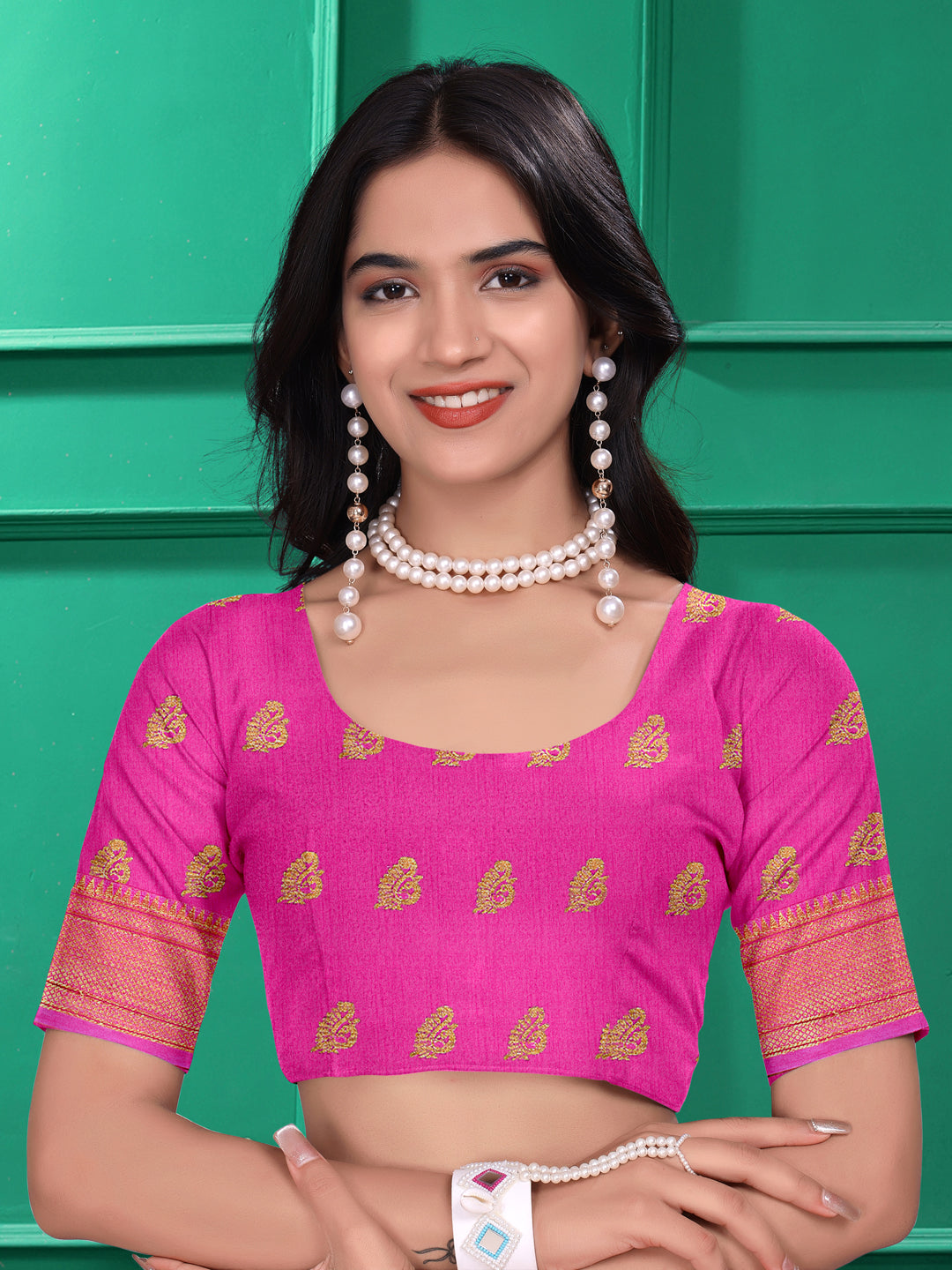Ready to Wear Jacquard Pure Silk Saree