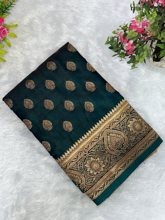 Satin Banarasi Silk Woven Saree
