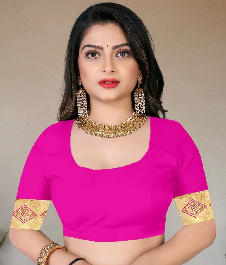 Pionex Woven Kanjivaram Jacquard Pure Silk Saree