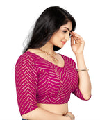 Georgette Padded Blouse with Full Embroidery Work