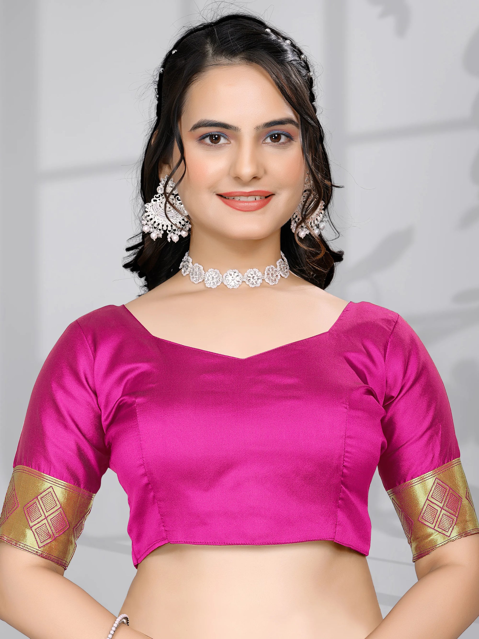 Ready to Wear Woven Banarasi Jacquard Pure Silk Saree
