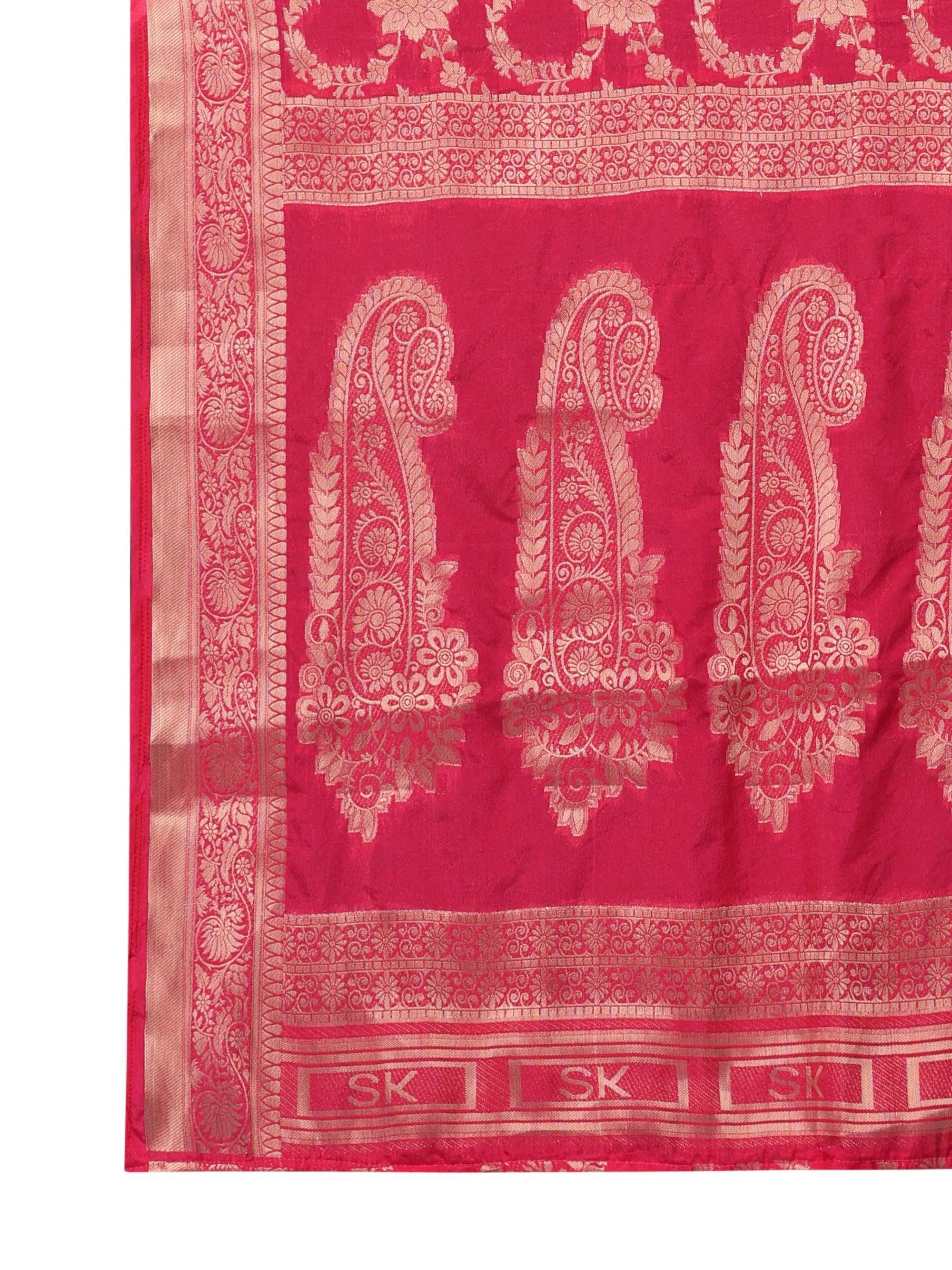 Ready to Wear Pure Banarasi Georgette Saree