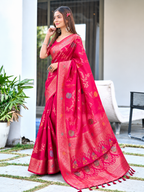 Ready to Wear Paithani Woven Pure Silk Saree