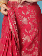 Ready to Wear Pure Banarasi Georgette Saree