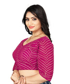 Georgette Padded Blouse with Full Embroidery Work