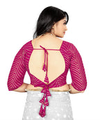 Georgette Padded Blouse with Full Embroidery Work