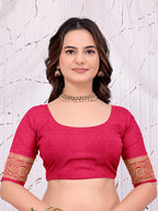 One Minute Ready-to-Wear Banarasi Pure Silk Saree
