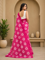 Ready to Wear Jaipuri Mul Cotton Printed Saree for Women