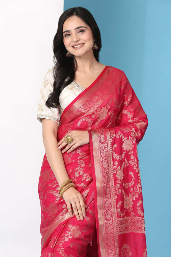 Ready to Wear Pure Banarasi Georgette Saree