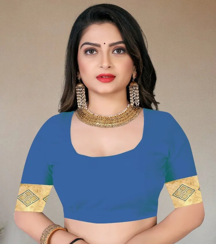 Pionex Woven Kanjivaram Jacquard Pure Silk Saree