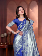Ready to Wear Jacquard Pure Silk Saree