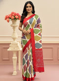 Satin Bandhni Printed Party wear Saree - Pionex Fab
