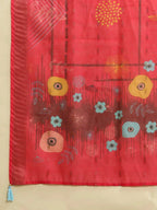 Roman Silk Embroidery Hand Work Kurta Pant Set With Dupatta