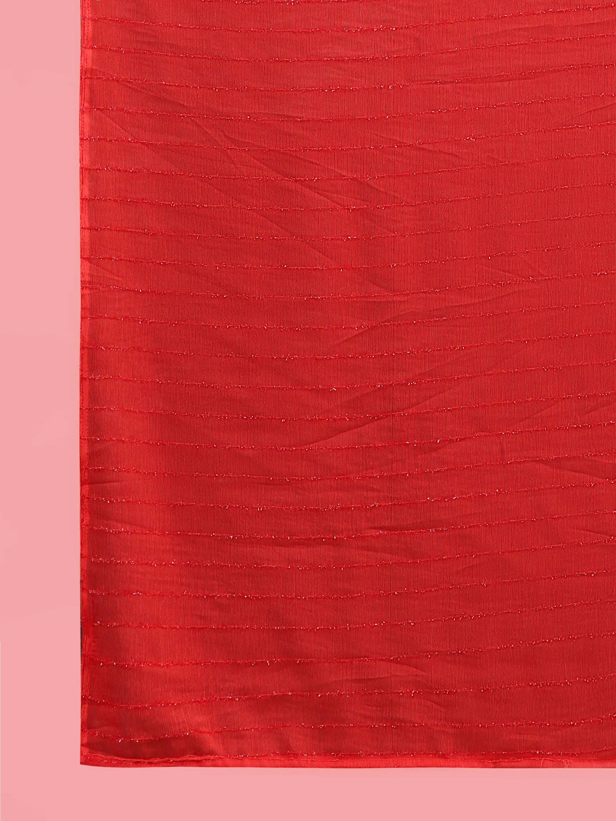 Ready To Wear Chiffon Zari Linen Saree