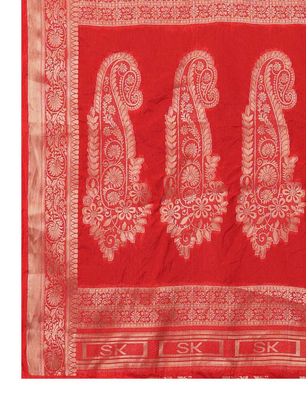 Ready to Wear Pure Banarasi Georgette Saree