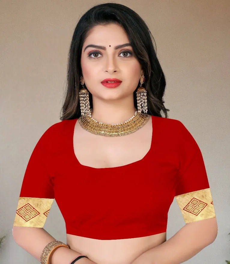 Pionex Woven Kanjivaram Jacquard Pure Silk Saree