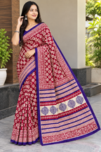 Pure Mulmul Cotton Daily Wear Saree