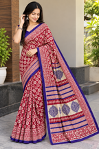 Pure Mulmul Cotton Daily Wear Saree