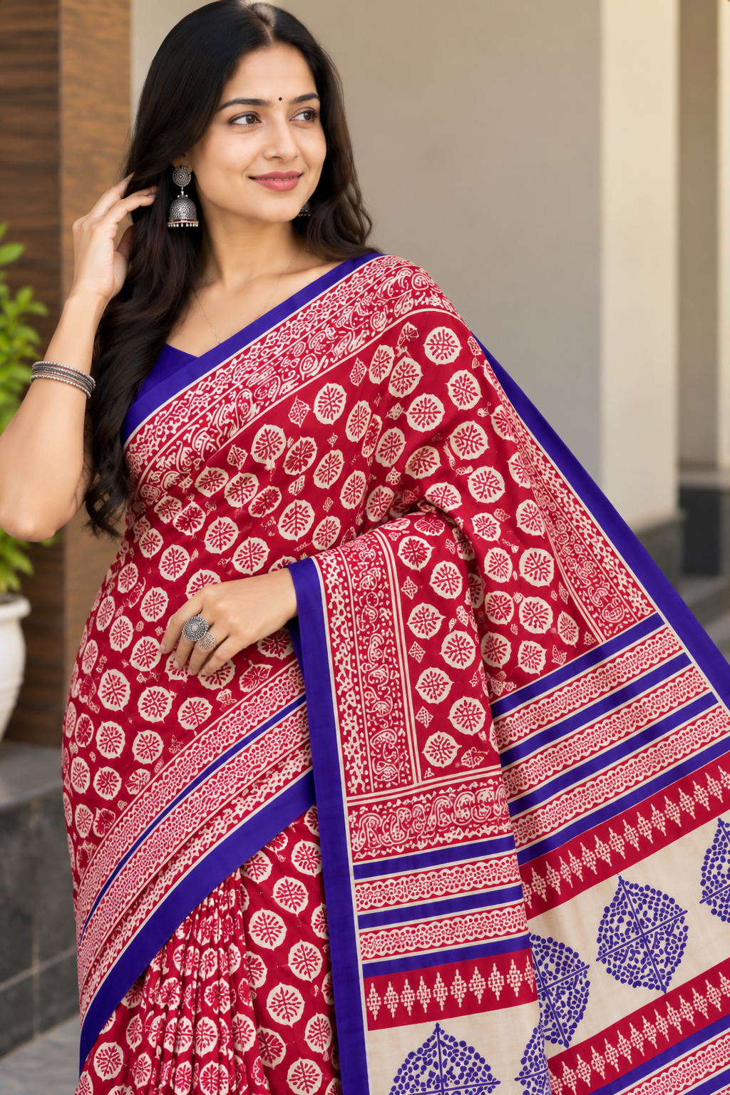 Pure Mulmul Cotton Daily Wear Saree