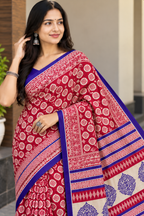 Pure Mulmul Cotton Daily Wear Saree