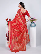 Banarasi Georgette Siroski Work Saree