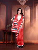 Designer Silk Saree with Stitched Blouse