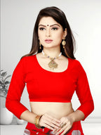 Pionex Banarasi Softy Copper Zari Weaving Brocade Saree