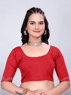 Banarasi Georgette Siroski Work Saree