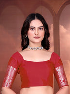 Ready to Wear Jacquard Pure Silk Saree