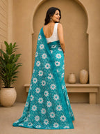 Ready to Wear Jaipuri Mul Cotton Printed Saree for Women