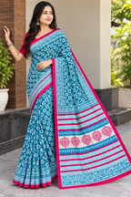 Pure Mulmul Cotton Daily Wear Saree
