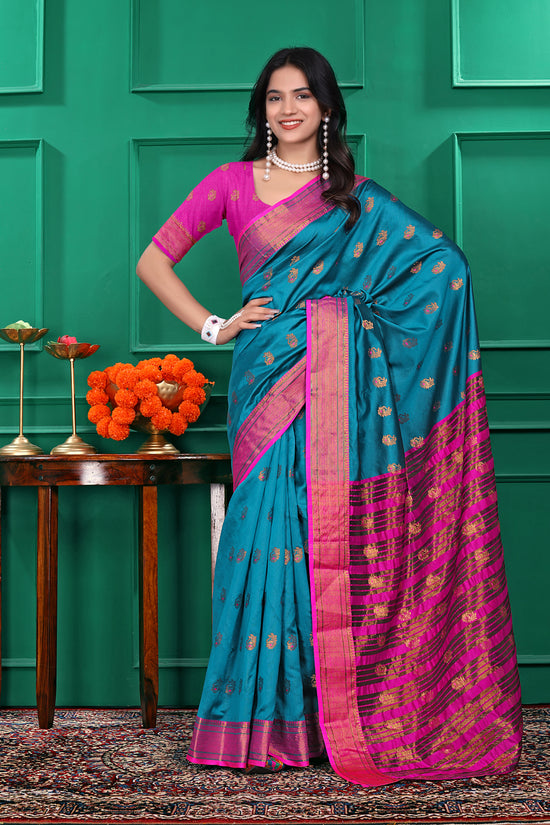 Ready to Wear Jacquard Pure Silk Saree