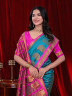 Ready to Wear Jacquard Pure Silk Saree