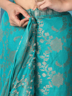 Ready to Wear Pure Banarasi Georgette Saree