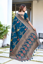 Ready to Wear Paithani Woven Pure Silk Saree